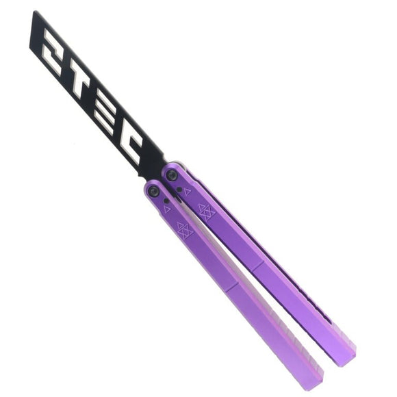 S-TEC 9.75″ Aluminum Butterfly Trainer -Anodized Purple- APEX SKU TS601PP