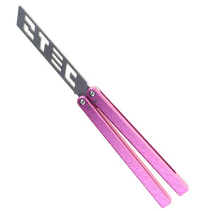 S-TEC 9.75″ Aluminum Butterfly Trainer -Anodized PINK- HEX SKU TS602PK