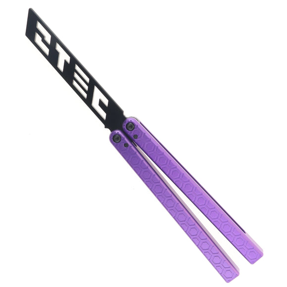 S-TEC 9.75″ Aluminum Butterfly Trainer -Anodized PURPLE- HEX SKU TS602PP