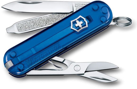 Victorinox Classic SD Swiss Army Multi-Tool Deep Ocean SKU VN06223T2G