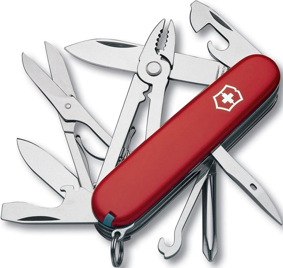 Victorinox Swiss Army Deluxe Tinker Multi-Tool Red SKU VN14723