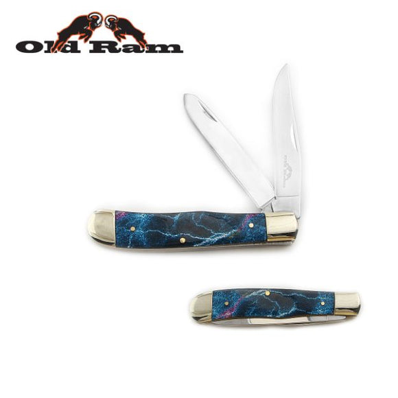 Old Ram Manual Folding Trapper Knife SKU WT-5134-1