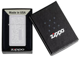 Zippo Slim® High Polish Chrome Venetian® Windproof Lighter