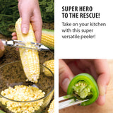 Deluxe Vegetable Peeler - Silver Handle
