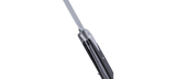 Columbia River Viento Liner Lock Knife Bead Blast D2 Tool Steel Blade/Black G10 with Stainless Steel Handle SKU CRKT 7135