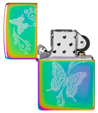 Zippo Butterfly Design Multi-Color Windproof Lighter