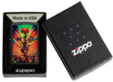 Abstract Zombie Design Zippo Lighter
