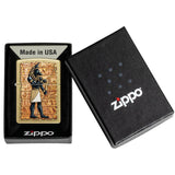 Zippo Guardian of Tombs Street Brass Windproof Lighter