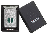 Zippo 167 Green Dragon Eye Lighter SKU  28807-000003