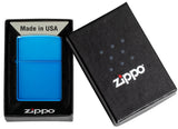 Zippo Classic High Polish Blue Windproof Lighter