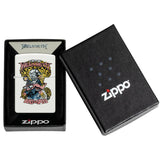 Zippo Megadeth Built for Speed White Matte Windproof Lighter