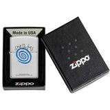 Spin Doctors Brushed Chrome  Zippo Lighter