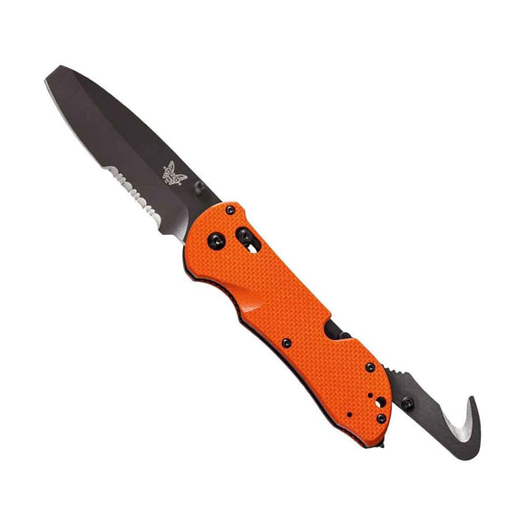 Benchmade Triage AXIS Lock Knife Orange G-10  SKU 916SBK-ORG