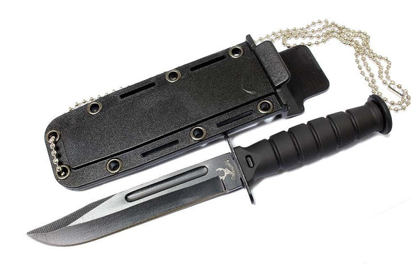 Black Mini Survival Knife 6