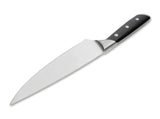 Boker Forge Chef's Knife 7.75" X50CrMoV15 Stainless-Steel Blade/Black Synthetic Handle SKU 03BO501