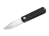 Boker BRLW Liner Lock Knife Clip Point CPM-MagnaCut Steel Blade/Black G10 Handle SKU 110670