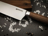 Boker Core Small Chef's Knife 6.30" X50CrMoV15 Steel Blade/Walnut Wood Handle SKU 130720