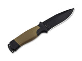 Boker Plus Desert Man Fixed Blade Knife Black PP+Glass Fiber SKU 02BO083