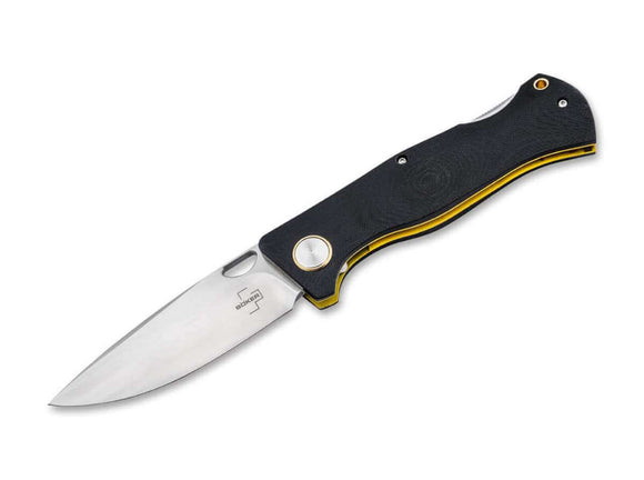 Boker Rexford Epicenter Backlock Knife Black G-10 SKU 01BO545