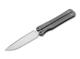 Boker Plus Faction Butterfly Knife Titanium Handle SKU 06EX115