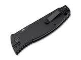 Böker Plus Kalashnikov 74 Automatic Knife Black D2 SS Blade/Black Aluminum Handle SKU 01KALS136