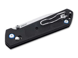 Boker Plus Kihon DC 2.0 Crossbar Lock Knife Drop Point D2 Stainless-Steel Blade/Black GFN Handle SKU 01BP0009
