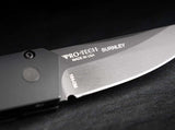 Boker Burnley Kwaiken Compact Automatic Knife Black SKU 01BO255