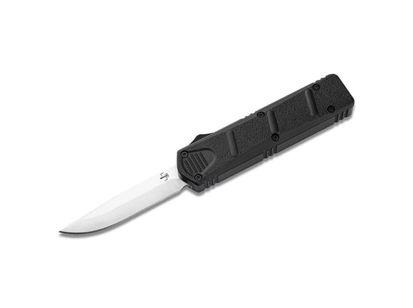 Böker Plus Mini Kalashnikov OTF Automatic Knife D2 SS Blade/Black Alum. Handle SKU 06EX358