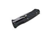 Böker Plus Strike Automatic Knife Stonewash D2 Stainless-Steel Blade/Black Alum. Handle SKU 01BO457