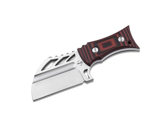 Boker URD XL Fixed Blade Knife Red / Black G-10 SKU 02BO092