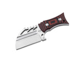 Boker URD XL Fixed Blade Knife w/Kydex Sheath Red/Black G-10 SKU 02BO092