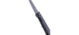 Columbia River Straight Frame Lock Knife Black Oxide Reverse Tanto D2 Tool Steel Blade/Black G10 & Stainless-Steel Handle SKU CRKT 2670