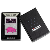 Zippo Pink Floyd Animals Street Chrome Windproof Lighter