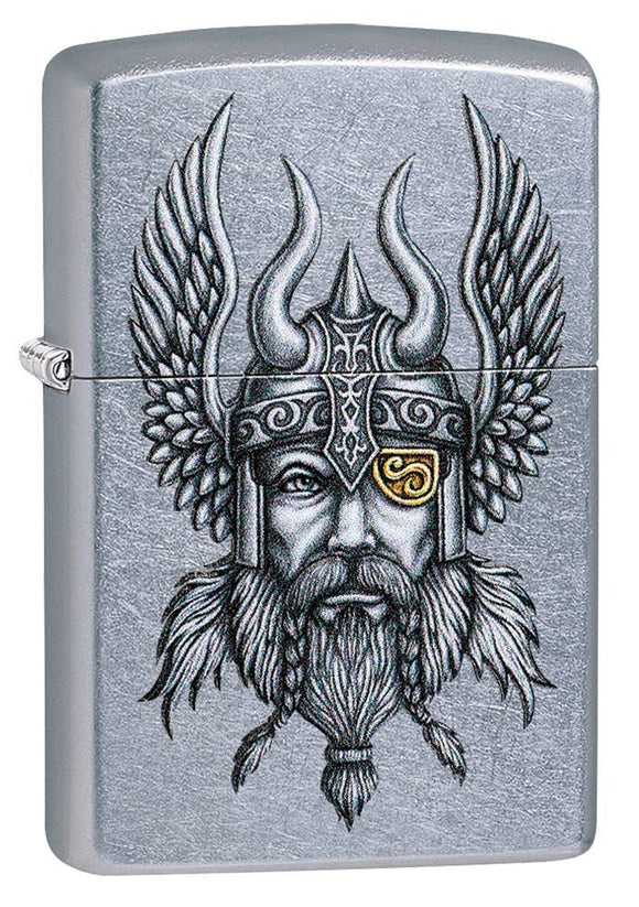 Zippo 207 Viking Warrior Design Lighter SKU 29871-000003
