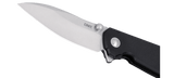 Columbia River Ibis Liner Lock Knife Stonewash D2 Tool Steel Blade/Black G10 Handle SKU CRKT 2540