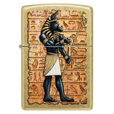 Zippo Guardian of Tombs Street Brass Windproof Lighter