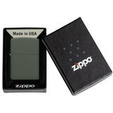 Zippo Classic Green Matte Windproof Lighter