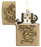 Zippo 204B Dragon Design Lighter SKU 29725-000003
