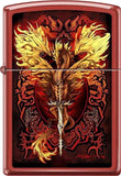 Flameblade Ruth Thompson - Red Matte Zippo Lighter