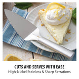 Serrated Pie Server - Silver Handle