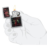 Zippo Slayer Reign in Blood Street Chrome Windproof Lighter