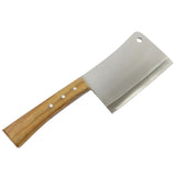 Defender Full Tang Meat Cleaver Stainless-Steel/Wood Handle 12" SKU MC-601