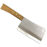 Defender Full Tang Meat Cleaver Stainless-Steel/Wood Handle 12" SKU MC-601