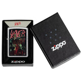 Zippo Slayer Reign in Blood Street Chrome Windproof Lighter