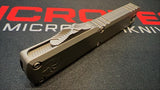 Microtech Ultratech Gen III ZBP Auto OTF Knife Tanto Apocalyptic Bohler M390MK Steel Blade/Natural Clear Alum. Handle SKU 1123-10APNC