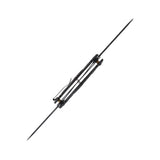 Dark Side Blades Spring Assist Double Bladed Liner Lock Knife Black 3Cr13MoV Steel Blades/Black Stainless-Steel Handle with Skull & Chains (Purple) SKU DS-A2010PL