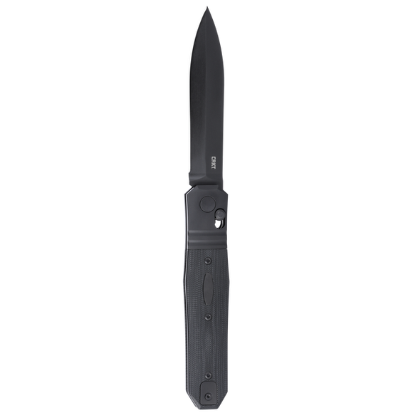 Columbia River Redemption Crossbar Lock Knife Black CPM-MagnaCut Steel Blade/Black G10 Handle CRKT SKU K560KKP
