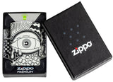 Zippo Vision Test Design Glow in the Dark Windproof Lighter
