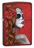 Zippo 21063 Day of Dead Girl Lighter SKU 28830-000003