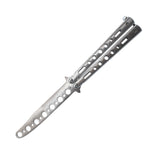 Butterfly Training Knife Silver SKU 197SLP